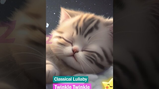 Twinkle Twinkle Little Star ❤ Classical Lullaby #shorts #lullaby