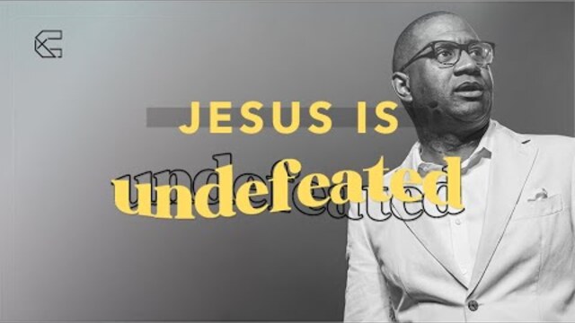JESUS IS UNDEFEATED! // Pastor Carter // Easter Sermon #WeGrowPeople