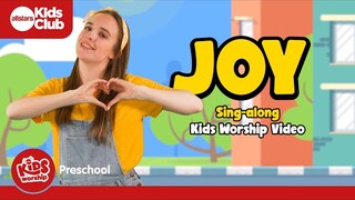 JOY 🙌🏼  Preschool Kids Worship Song | Sing-along Christian Kids action song #kidsworship #kidmin