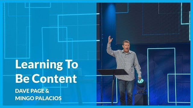 Learning To Be Content with Pastor Dave Page and Mingo Palacios