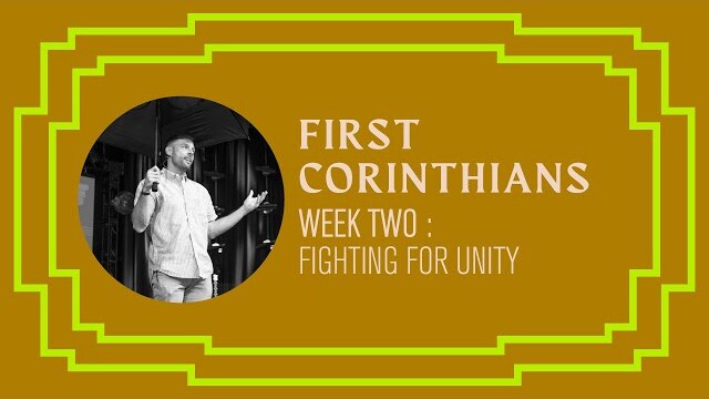 Fighting for Unity | Brad Cooper