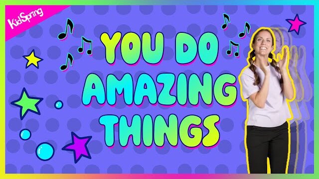 You Do Amazing Things | Preschool Worship Song