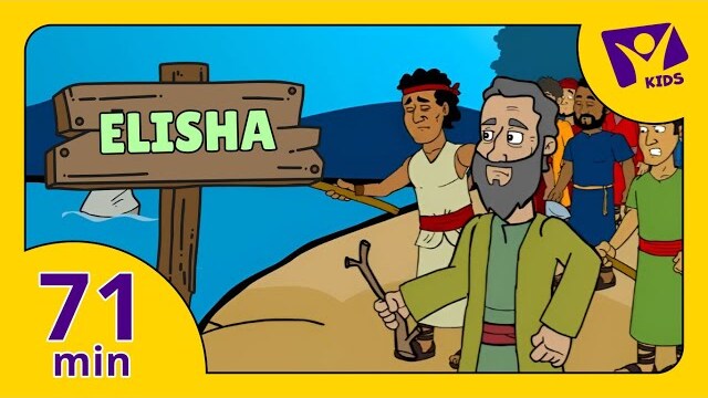 Story about Elisha (PLUS 15 More Cartoon Bible Stories for Kids)