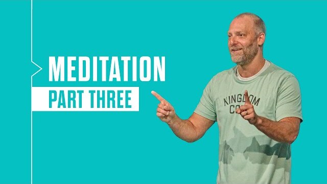 Meditation, Part Three | A Different Way | Online Weekend Experience