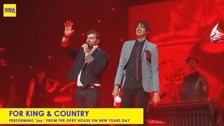 for KING & COUNTRY | 'joy' LIVE on Good Morning America | New Years Day 2021