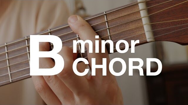 KC Chords: How to play the B minor chord on guitar