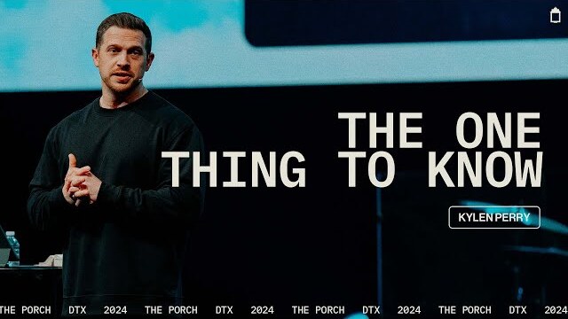 The One Thing to Know | Kylen Perry