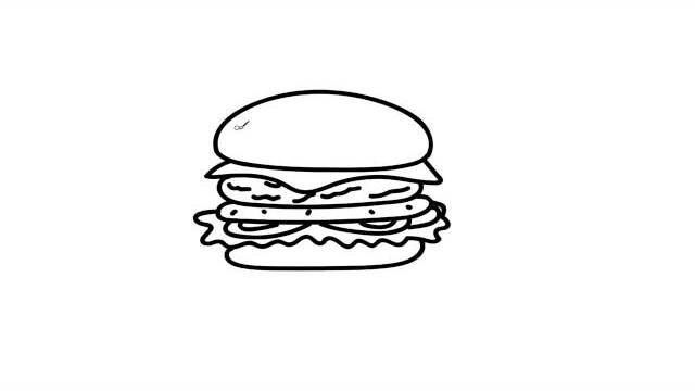 How to Draw a Burger- Art Devotional Tutorial