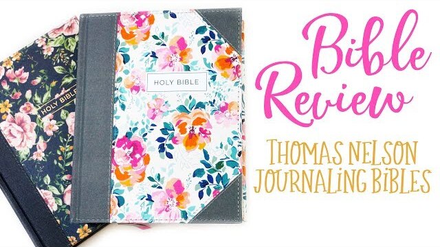 Bible Review | Thomas Nelson Journaling Bibles | *GIVEAWAY CLOSED*