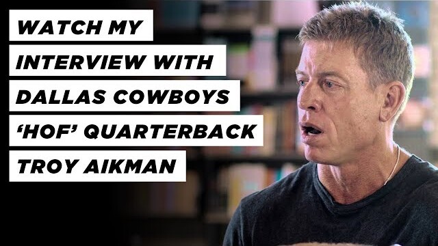 Unique Interview - Dallas Cowboys 'HOF' Quarterback Troy Aikman w/ Ed Young