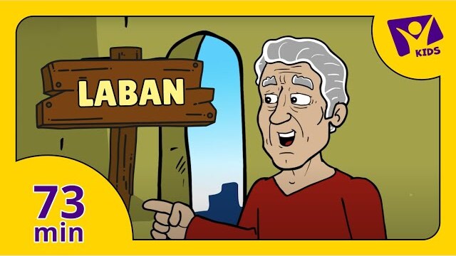 Story about Laban (PLUS 15 More Cartoon Bible Stories for Kids)