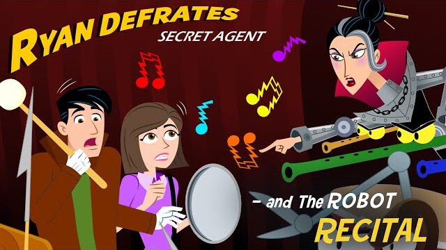 Ryan Defrates Secret Agent | Season 1 | Episode 11 | The Robot Recital | Chris Burnett