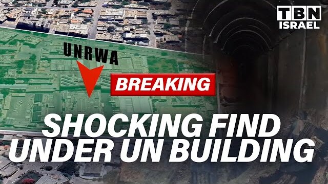 BREAKING:  IDF Finds EXPOSES Hamas Infrastructure Beneath UNRWA HQ in Gaza | TBN Israel