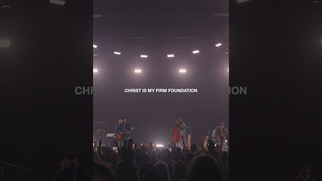 Christ is my firm foundation 🙌 #worship #shorts #firmfoundation