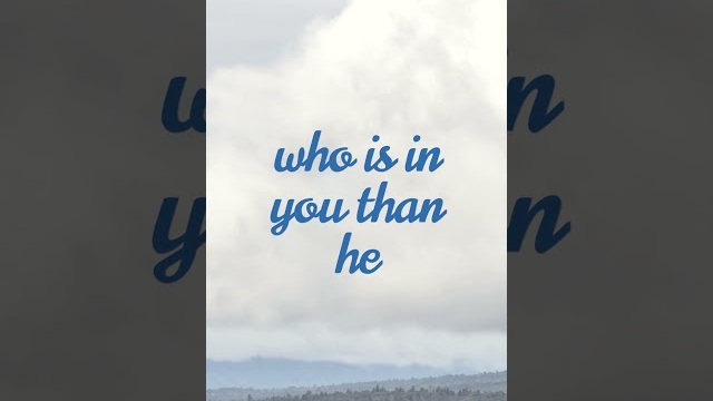 Greater Is He Who Is in You - Pastor Rick’s Daily Hope