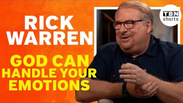 Rick Warren: Bring EVERYTHING You Feel to God | TBN Shorts