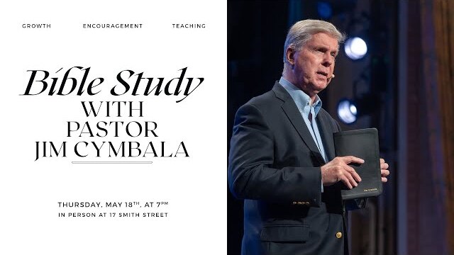 Bible Study with  Pastor Jim Cymbala | The Book of Psalms part 1 | The Brooklyn Tabernacle