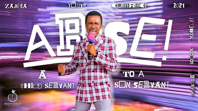 ARISE: From a Child Servant to a Son Servant👶➡️👱‍♂️// Pastor Golois Mouelet // ZYC 2024
