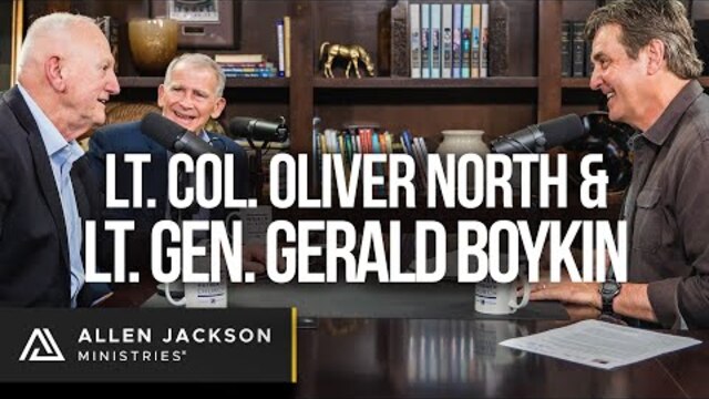 Interview with Lt. Col. Oliver North & Lt. Gen. Gerald Boykin | Podcast