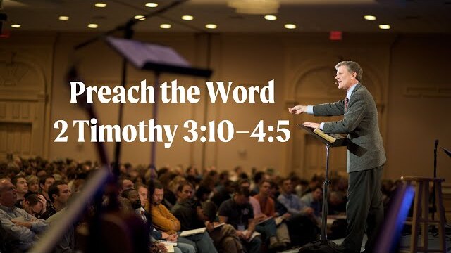 Bryan Chapell | Preach the Word