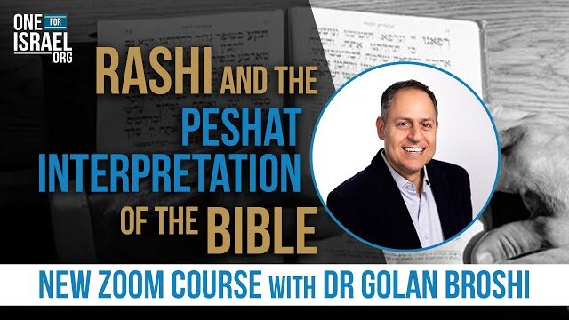 Rashi And The Peshat Interpretation Of The Bible (Zoom Course)