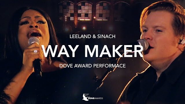 Leeland, Sinach & Mandisa - Way Maker | Live From The Dove Awards 2020