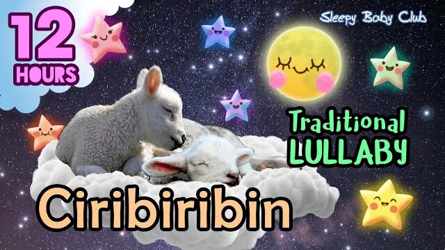 🟡 Ciribiribin ♫ Traditional Lullaby ★ Soft Sound Gentle Bedtime Music to Sleep for Babies and Kids