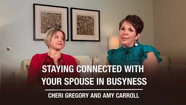 Staying Connected With Your Spouse in Busyness