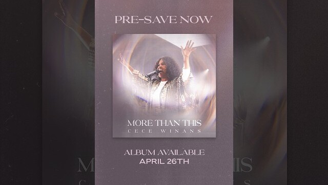Today is the day! Pre-save my new album “More Than This” and receive “Come Jesus Come!” ❤️