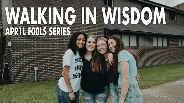 WALKING WITH WISDOM | APR1L F00LS SERIES