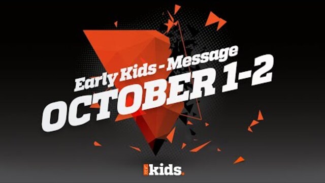 Early Kids - "Me Monsters" Message Week 1- October 1-2