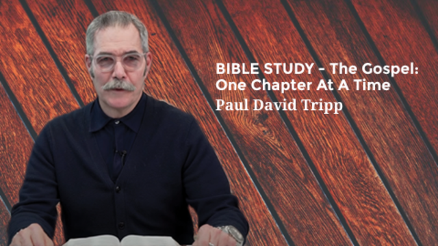 BIBLE STUDY - The Gospel: One Chapter At A Time | Paul David Tripp