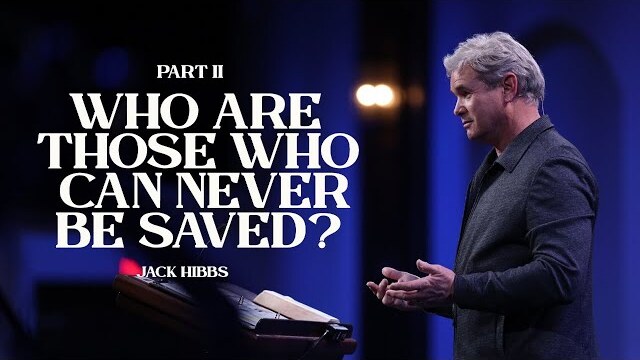 Who Are Those Who Can Never Be Saved: Part 2
