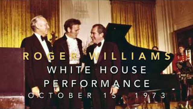 WHITE HOUSE CONCERT Oct 1973 for President Nixon - Roger Williams