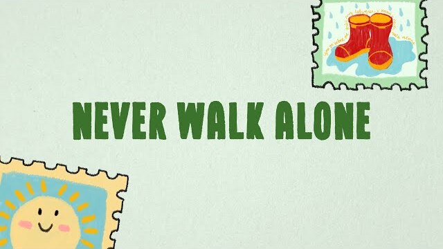 Never Walk Alone (Lyric Video) - Hillsong Kids