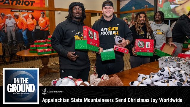 Appalachian State Mountaineers Send Christmas Joy Worldwide