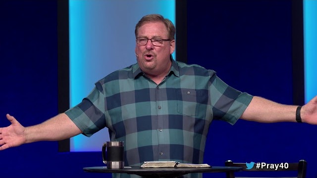 How To Pray For Healing And Restoration with Rick Warren
