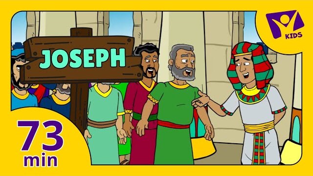Story about Joseph (PLUS 15 More Cartoon Bible Stories for Kids)