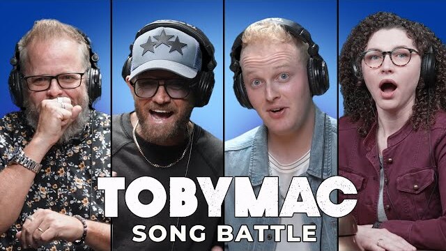 Can TobyMac Guess His Own Songs? | Song Battle ft. TobyMac & Cade Thompson