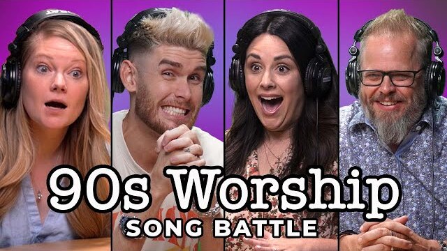 Can You Guess 90s Worship Music? | Song Battle ft. Colton Dixon & Hope Darst