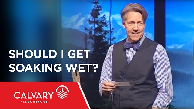 Should I Get Soaking Wet? - 1 Peter 3:20-21 - Skip Heitzig