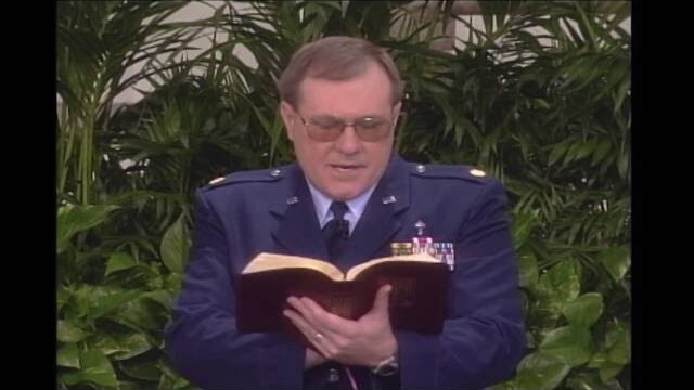 HOP1535 Robert Stroud- Major/Chaplain USAF- Gift and Scripture