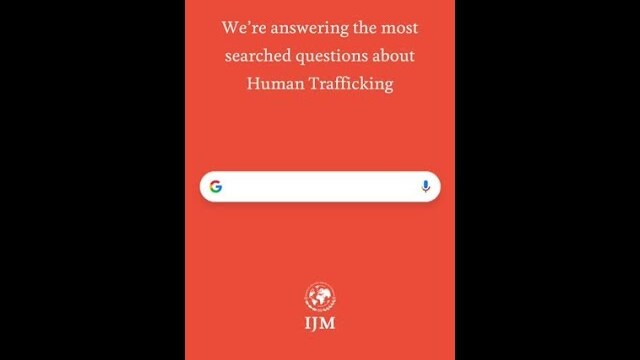 Human Trafficking Awareness Month: Question #1