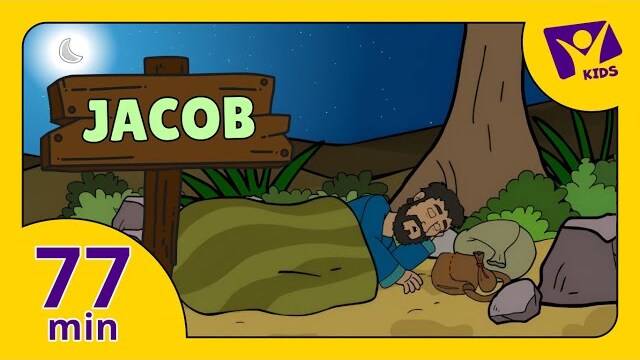Story about Jacob (PLUS 15 More Cartoon Bible Stories for Kids)