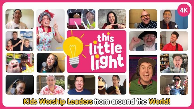This Little Light Of Mine (4K) 🎵 Christian Kids Worship Lyric Video #kidmin #jesus #god #littlelight