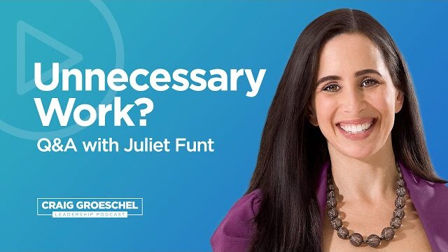 Q&A with WhiteSpace Founder Juliet Funt - Craig Groeschel Leadership Podcast
