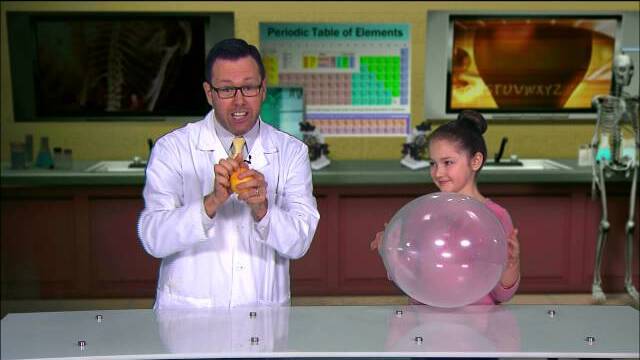 Beyond the Science Lab: Orange & Ballon Experiment