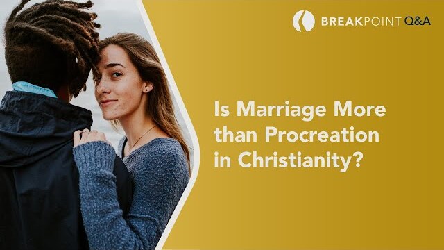 Is Marriage More than Procreation in Christianity?