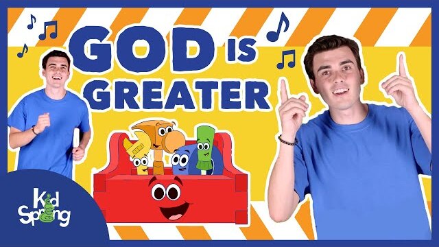 God Is Greater | Preschool Worship Song