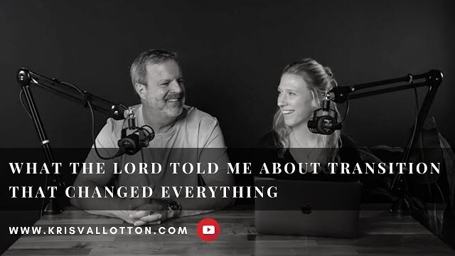WHAT THE LORD TOLD ME ABOUT TRANSITION THAT CHANGED EVERYTHING
